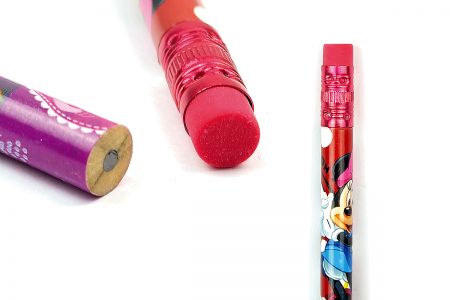 鉛筆筆芯、橡皮擦與鋁圈顏色皆可客製化。