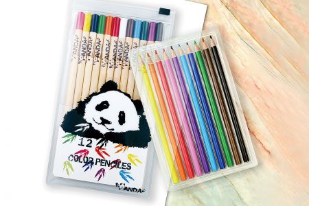 客製化12色彩色鉛筆組。