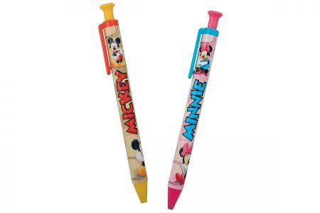 客製化4色全彩轉印原子筆。