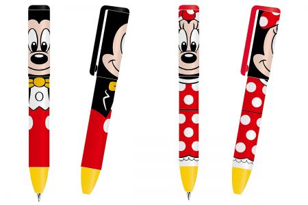 客製化米奇與米妮迷你原子筆