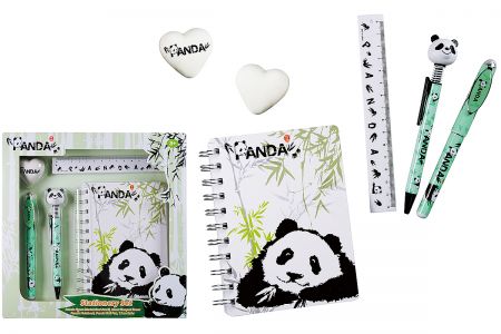 客製化豪華開學文具組。