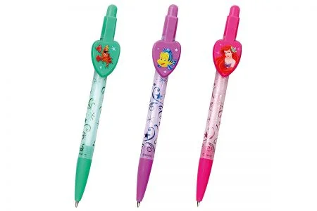 訂製紀念禮品造型原子筆 - 可愛心型筆夾原子筆