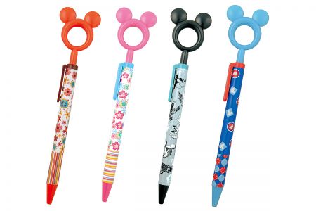 客製吊掛式造型原子筆 - 可愛米奇造型吊掛原子筆