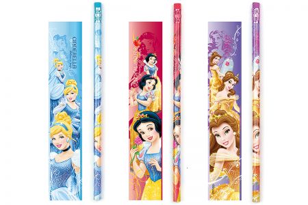 迪士尼公主系列鉛筆。