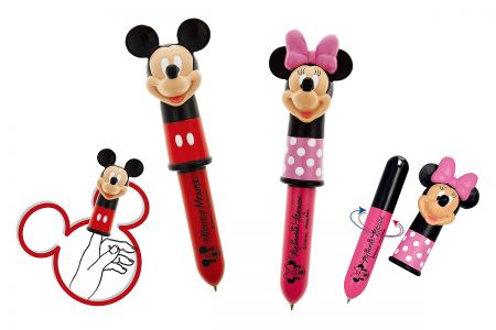 迪士尼系列手指偶造型原子筆。
