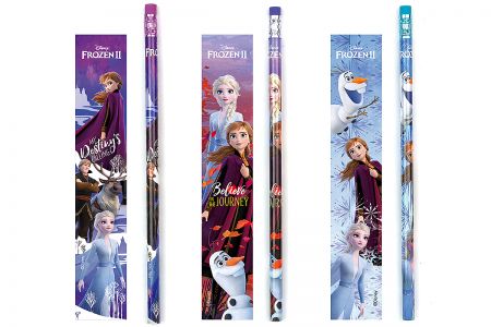 冰雪奇緣系列鉛筆。