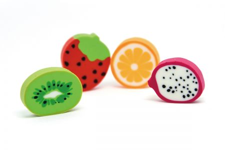 2D造型橡皮擦 - 水果造型橡皮擦