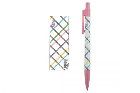 筆桿採用全彩熱轉印技術印刷。