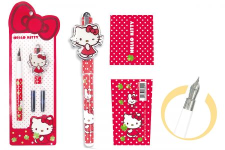 Hello Kitty 客製化鋼筆。