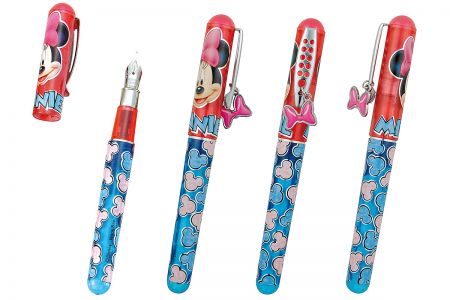 客製化吊飾鋼筆 - 蝴蝶結造型吊飾鋼筆