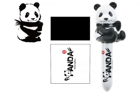 筆桿可依需求印製卡通圖案。