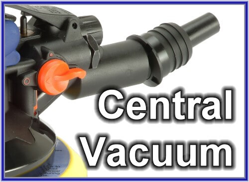 Central Vacuum - Air Random Orbital Sander
