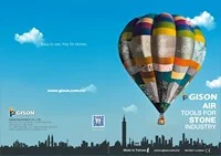 2015 Gison Outils à air humide pour l'industrie de la pierre, du marbre et du granit Catalogue
