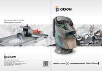 2018 Gison Taş, Mermer, Granit Endüstrisi için Islak Hava Araçları Kataloğu