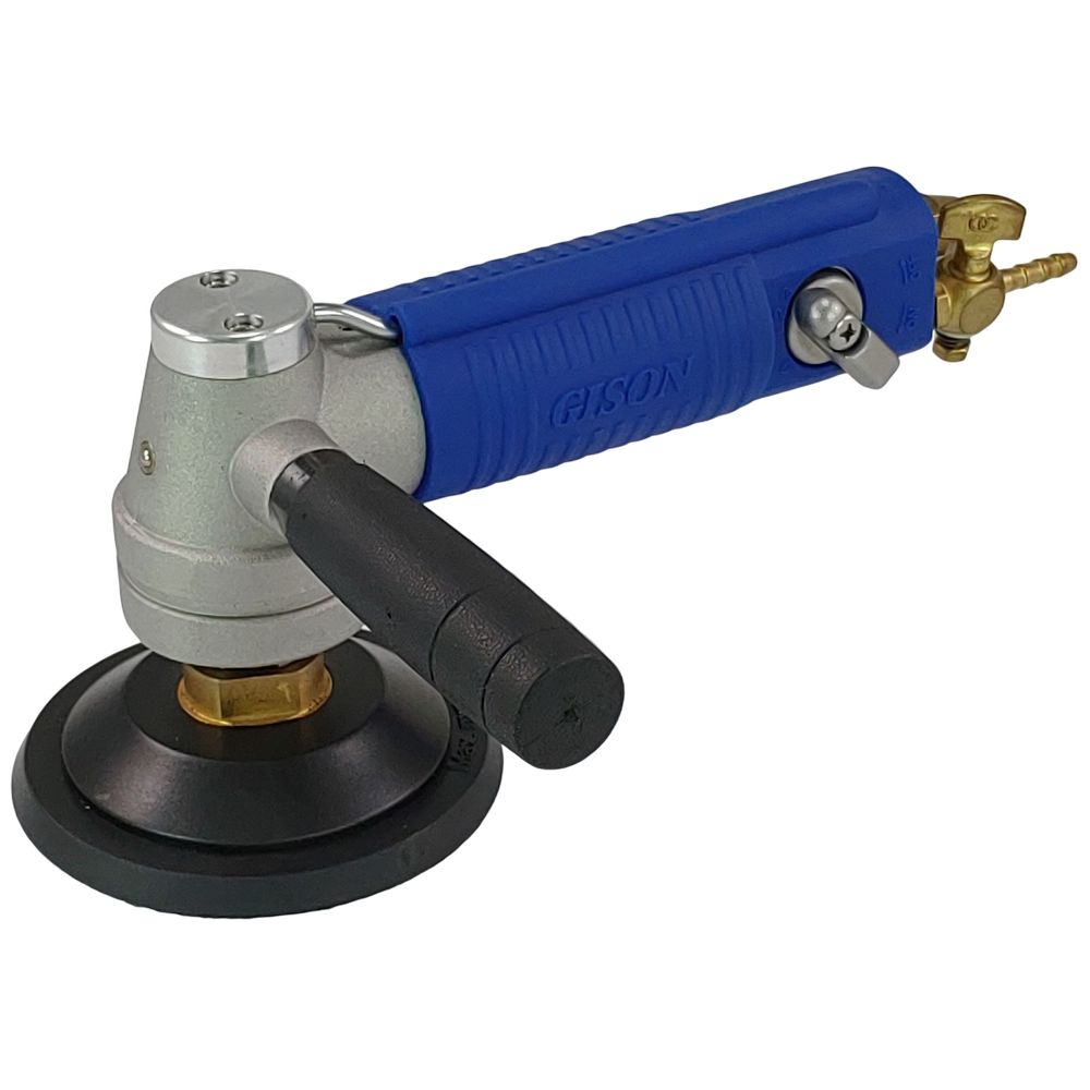 Air Wet Sander,Polisher for Stone (5000rpm, Side Exhaust, ON-OFF