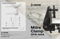 GISON GPW-A04A 石材用45度斜辺接着補助クランプ（ミトラークランプ
