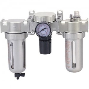 1/4" Air Preparation Units (Air Filter, Air Regulator, Lubricator)