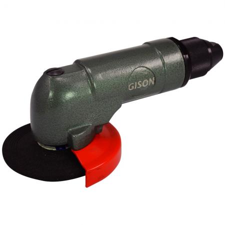 4" Air Angle Grinder (Roll Throttle,11000rpm) - 4" Pneumatic Angle Grinder (Roll Throttle)