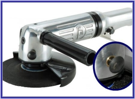 Air Angle Grinder (Stop-Spanner Free) - Air Angle Grinder