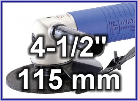 Meuleuse pneumatique de 4-1/2 pouces (115 mm) - Meuleuse pneumatique de 4-1/2 pouces