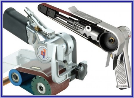 Паветраны шліфавальнік з поясам - Паветраны шліфавальнік з поясам