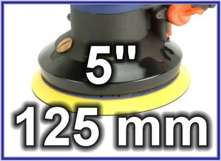 Levigatrice orbitale casuale ad aria da 5 pollici (125 mm) - Levigatrice orbitale casuale ad aria da 5 pollici