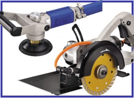 Вологі пневматичні інструменти для каменю, граніту, мармуру - Вологі пневматичні інструменти для каменю, граніту, мармуру