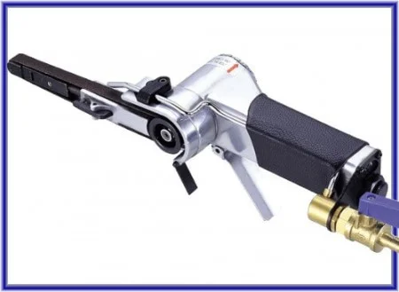 Мокры паветраны шліфавальнік з пасом - Паветраны мокры шліфавальнік з пасом