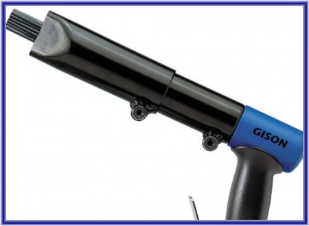 Игольчатый пневматический скалер (воздушный пистолет для удаления ржавчины) для камня - Воздушный игольчатый скалер (пневматический пистолет для удаления ржавчины с штифтов)