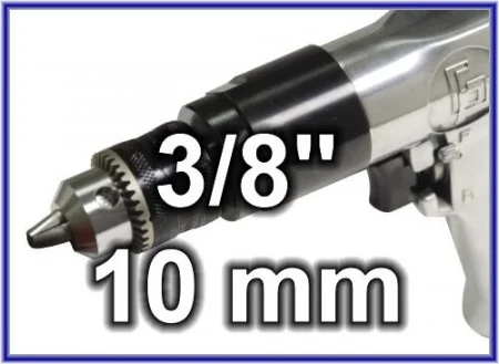 3/8-ці дюймавы (10 мм) паветраны свердлільнік - 3/8-ці дюймавы паветраны свердлільнік