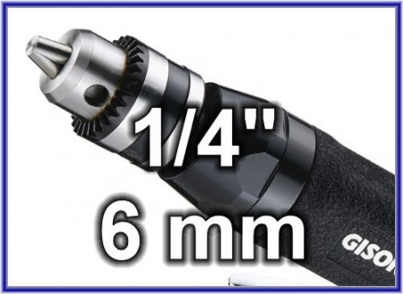 1/4-дюймовый (6 мм) пневматический дрель - 1/4-дюймовый пневматический дрель