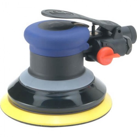 5"风动圆轨道偏心砂光机(打蜡机) (无吸尘型, 12000转/每分钟) - 5"风动圆轨道偏心砂光机(打蜡机) (无吸尘型, 12000转/每分钟)