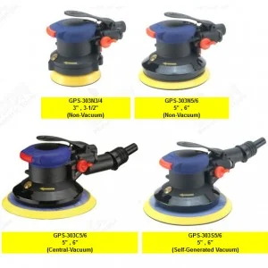 เครื่องเจียร์สุ่มออร์บิตแอร์ GPS-303 (ไม่มีสแปนเนอร์, ที่ปลอดภัย) - เครื่องเจียร์วนออร์บิตอากาศ