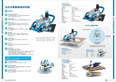 台湾 吉生 水噴射空気圧エッジ研削盤、水噴射空気圧溝研削盤