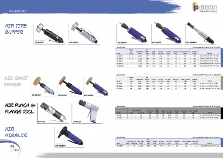 Gison Luftreifenpuffer, Luft-Smart-Eraser, Luft-Stanzflanschwerkzeug, Luftnibbler