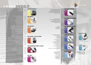 Gison Narzędzia pneumatyczne Indeks narzędzi pneumatycznych