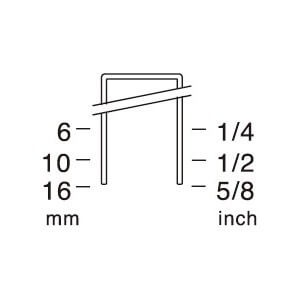 Agrafeuse pneumatique à fil fin GP-71/16K