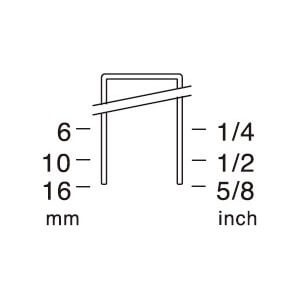 ปืนยิงสเตปเปิลลวดละเอียดแบบลม GP-80/16K
