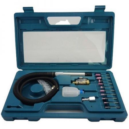 Zestaw mikroszlifierki pneumatycznej (GP-8242B, 70000 obr/min)