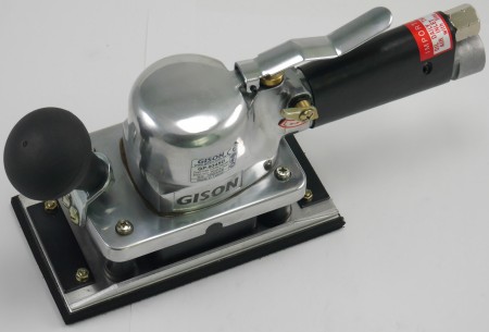 GP-934SD 方形风动偏心砂光机(9000转/每分钟,自吸集尘,93x176mm)