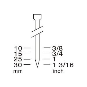 ГП-Ф18/30К Среден пневматичен гвоздей за завършек на жица