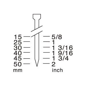 ГП-Ф18/50К Среден пневматичен гвоздей за завършек на жица