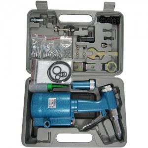 Kit rivettatrice idraulica ad aria (GP-102) - Kit rivettatrice idraulica pneumatica (GP-102)