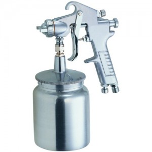 Аэразольная пылкавая пісталета - Пнеўматычны распыляльны пісталет