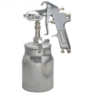 Аэразольная пылкавая пісталета - Пнеўматычны распыляльны пісталет