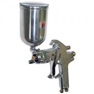 Аэразольная пылкавая пісталета - Пнеўматычны распыляльны пісталет