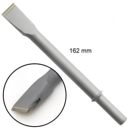 丸柄平頭タングステン鋼チゼル(162mm、GPW-4500/7000用) - 丸柄平頭タングステン鋼チゼル(220mm、GPW-4500/7000用)