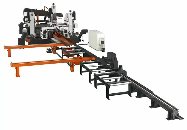 Mit einem optimierten Produktionsfluss und integrierten Maschinen sparen Sie unnötige Bewegungen von Waren, Platz und Arbeitskraft.
