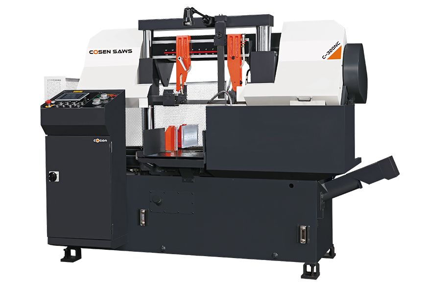 Designed for heavy-duty mass production use, Cosen Automatic Horizontal Dual Column Bandsaws are sturdy, reliable and precise as proven by continual repeat purchases