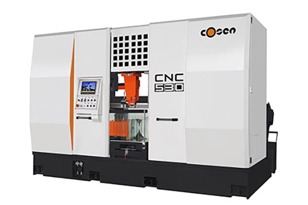 Cosen's High Performance Automatic Bandsaw saves materials, tools and time, and is suitable for cutting hard-to-cut material